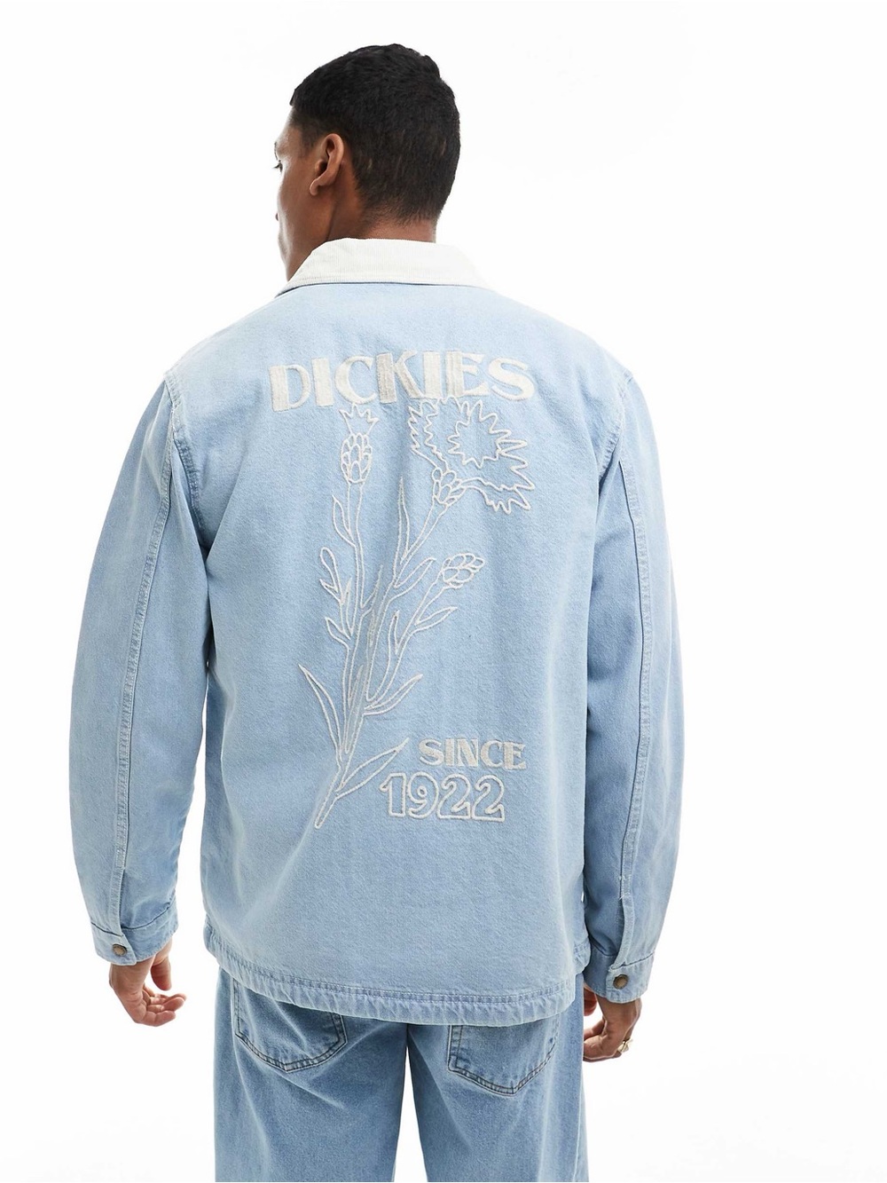 Dickies Herndon Denim Jacket in Vintage Aged Blue